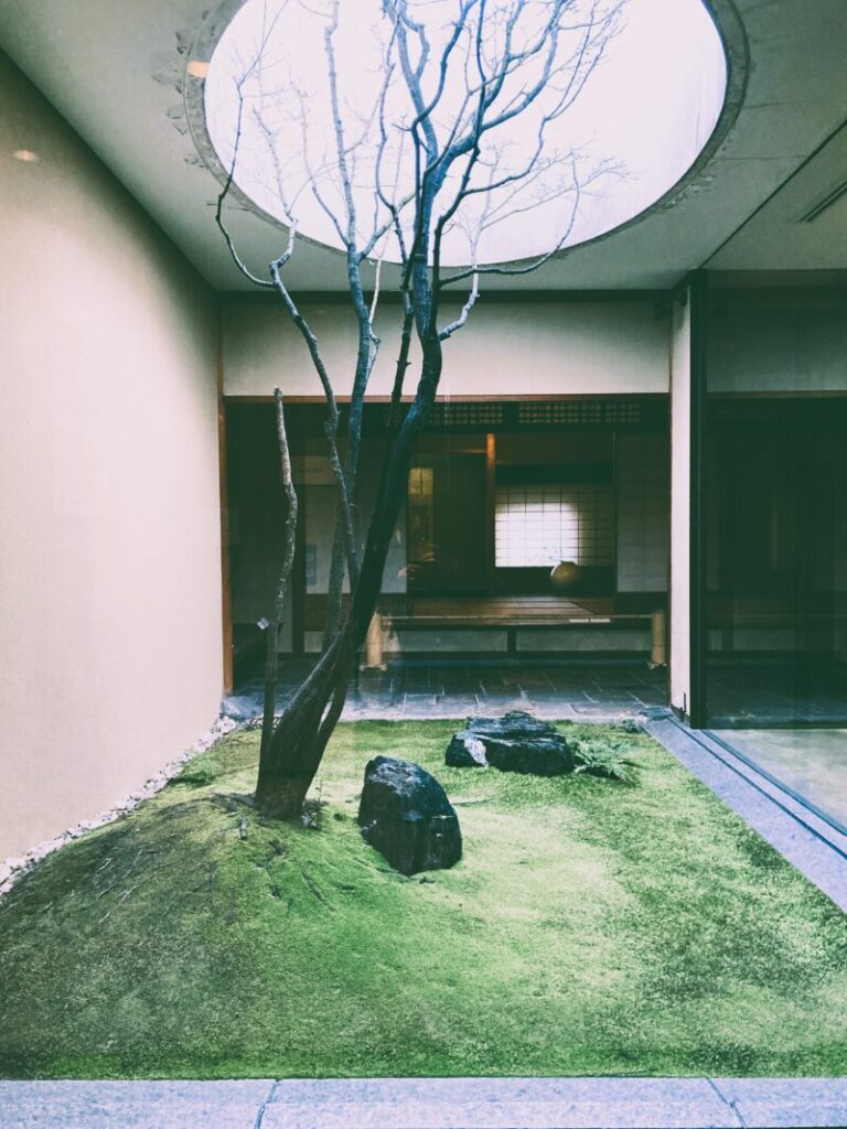 京都何必館・京都現代美術館の中庭